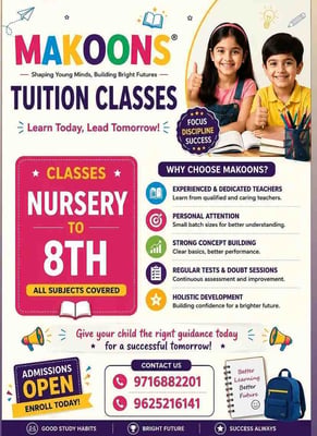 Makoons pre school & Day care centre-Tuition Classes