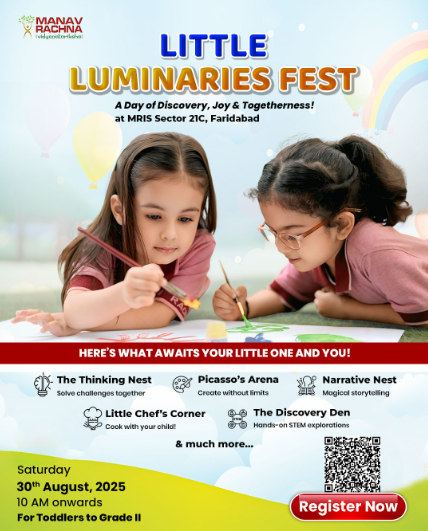 Manav Rachna International School  -  Parents and Toddlers Program