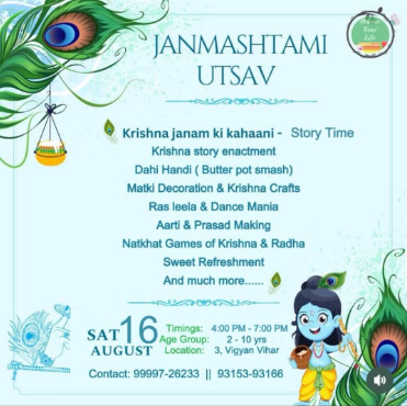 Master Your Life  -  Krishna Janmashtami  Utsav