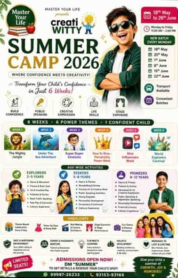 Master Your Life-Summer Camp 2026