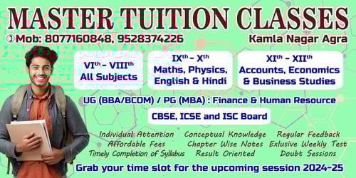 Master Tuition Classes-Tuition Classes For Session 2024-2025