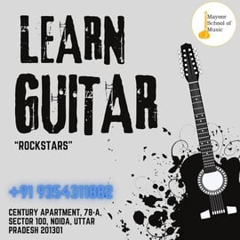 Mayoor School Of Music-Guitar Class