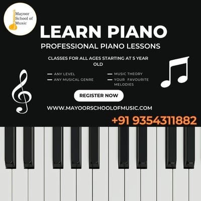 Mayoor School of Music-Piano Classes