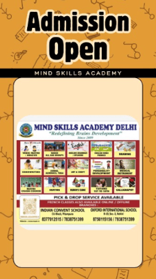 Mind Skills Academy  -  Admissions Open