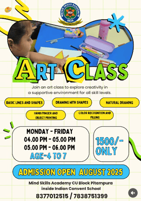 Mind Skills Academy  -  Art Classes For Kids