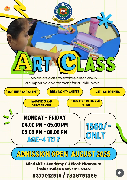 Mind Skills Academy  -  Art Classes For Kids