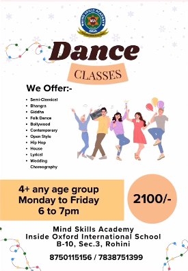 Mind Skills Academy  -  Kids Dance Classes ( Rohini )