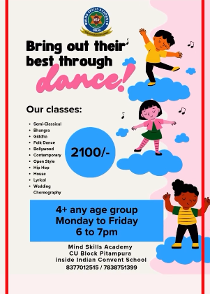 Mind Skills Academy  -  Kids Dance Classes