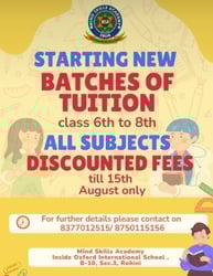 Mind Skills Academy  -  Tuition Classes