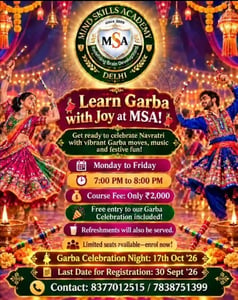 Mind Skills Academy-Garba Dance Classes for Kids