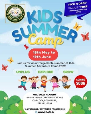 Mind Skills Academy-Kids Summer Camp