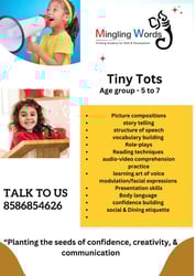 Mingling words  -  Tiny Tots Classes for kids