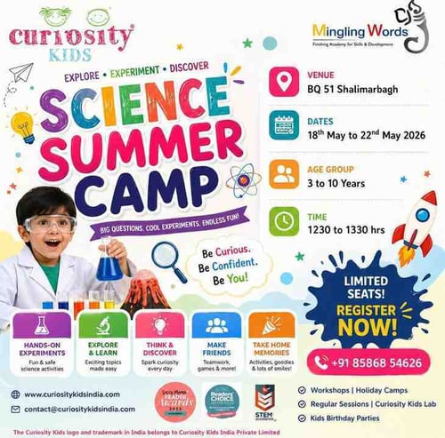 Mingling words-Science Summer Camp 2026