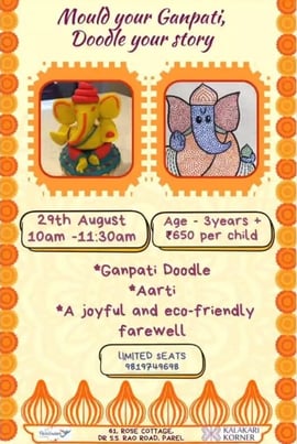 Mini Drama Studio - Eco Friendly Ganpati Workshop
