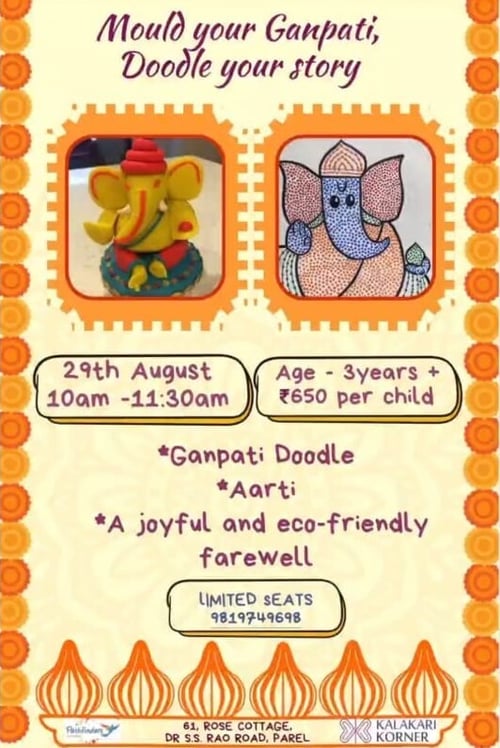 Mini Drama Studio - Eco Friendly Ganpati Workshop