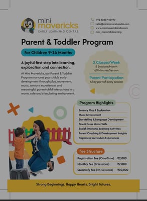 Mini Mavericks Early Learning Centre-Parent and Toddler Early Learning Program