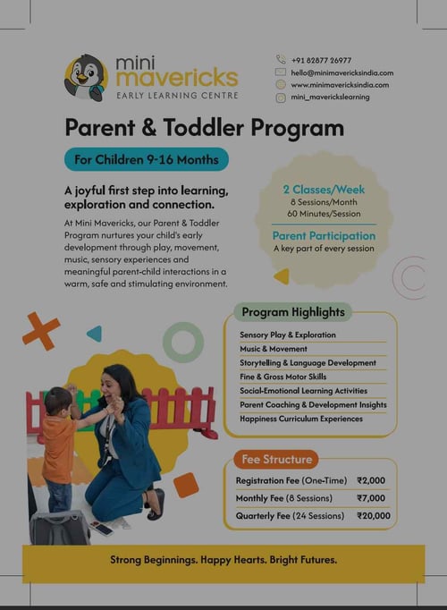 Mini Mavericks Early Learning Centre-Parent and Toddler Early Learning Program