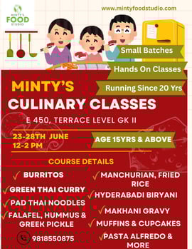 Mintys Food Studio  -  Culinary Classes
