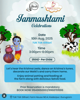 Moglys Gurukul  -  Janmashtami Celebration 2025