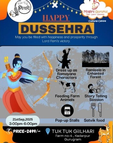 Moglys Gurukul - Dussehra Celebration