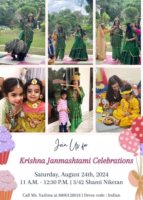 Moglys Gurukul-Krishna Janmashtami Celebrations