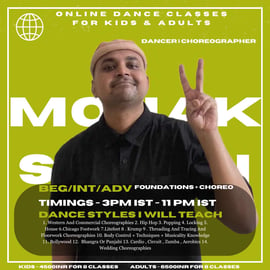 Mohak Swami Dance Classes-Dance classes for kids & adults