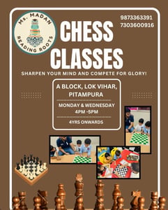 Ms Madan Reading Roots-Chess Classes for Kids