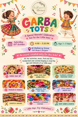 Mulberry Grove-Garba Tots Little Navratri Celebration