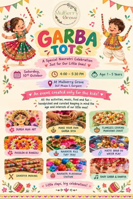 Mulberry Grove-Garba Tots Little Navratri Celebration