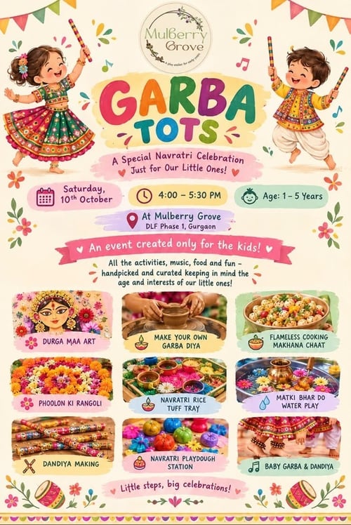 Mulberry Grove-Garba Tots Little Navratri Celebration