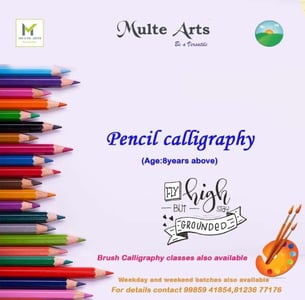 Multe Arts-Pencil Calligraphy For Kids