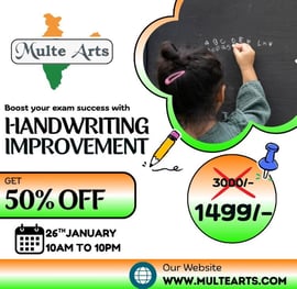 Multe Arts-Handwriting Improvement Classes For kids