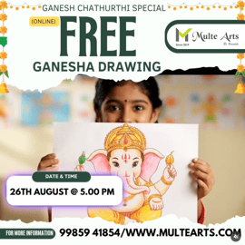MulteArts  -  Ganesh Chaturthi Special Drawing Workshop