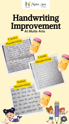 MulteArts  -  Handwriting Improvement Course