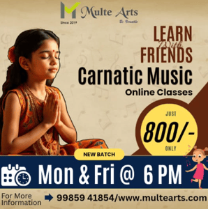 MulteArts  -  Online Carnatic Music Classes