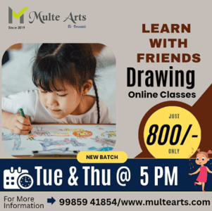 MulteArts  -  Online Drawing Classes