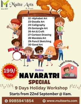 MulteArts - Navratri Special Workshops