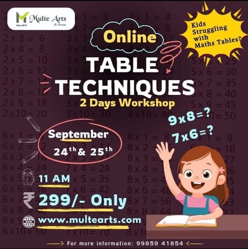 MulteArts - Table Techniques Workshop