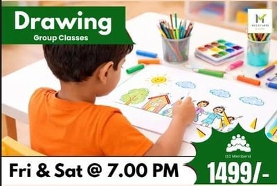 MulteArts-Drawing Group Classes for Kids