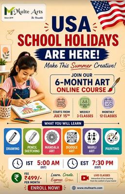 MulteArts-Online Art Course for Kids