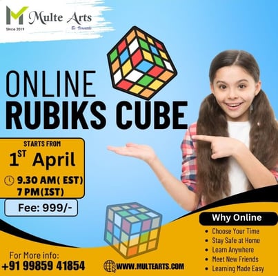 Multe Arts-Rubiks Cube