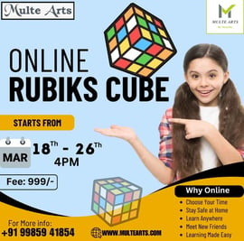 Multe Arts-Online Rubiks Cube