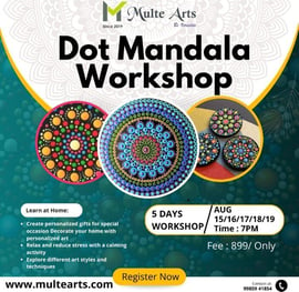 Multe Arts-Dot Mandala Workshop