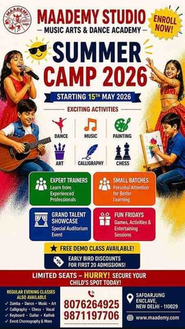 Music Arts & Dance Academy-Summer Camp 2026