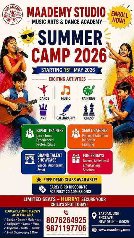 Music Arts & Dance Academy-Summer Camp 2026
