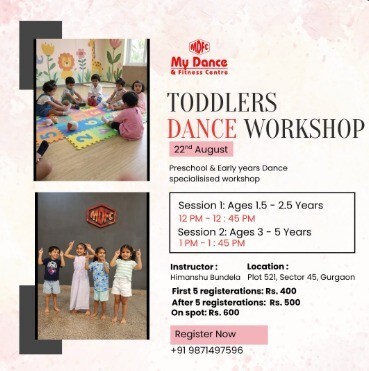 My Dance & Fitness Centre-Toddler Dance Workshop