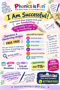 N B Academy-Free Handwriting and Signature Analysis Workshop