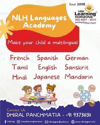 NEW LEARNING HORIZONS  -  LANGUAGE CLASSES