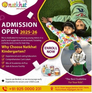 Natkhat Play Schoo -  Admissions Open 2025