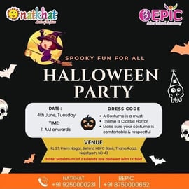 Natkhat Play School & BEPIC After School-Halloween Party